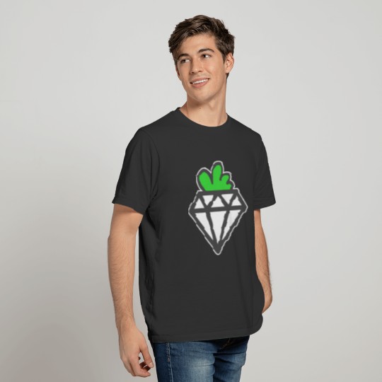 Organic diamond T-shirt