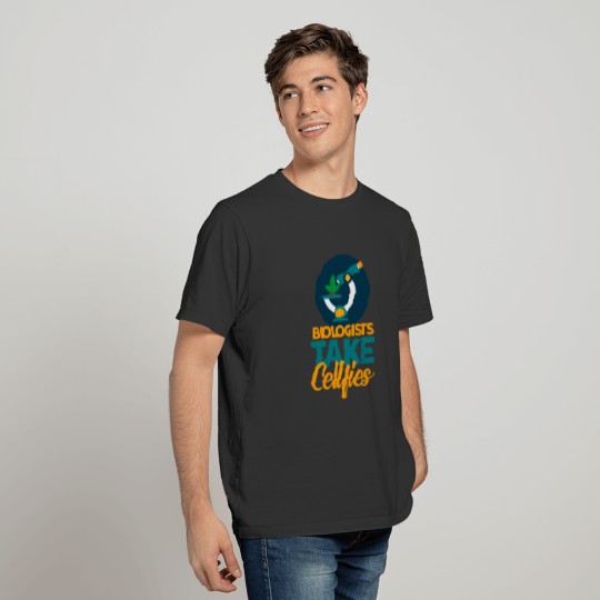 Cellfies Microscope Biologist T-shirt