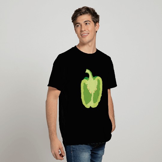Bell pepper green T Shirts