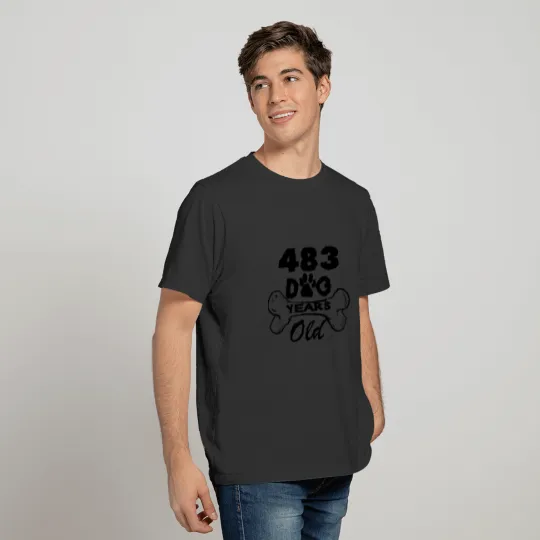 483 Dog Love Years Old for Dog Lovers, Dog Owner T Shirts