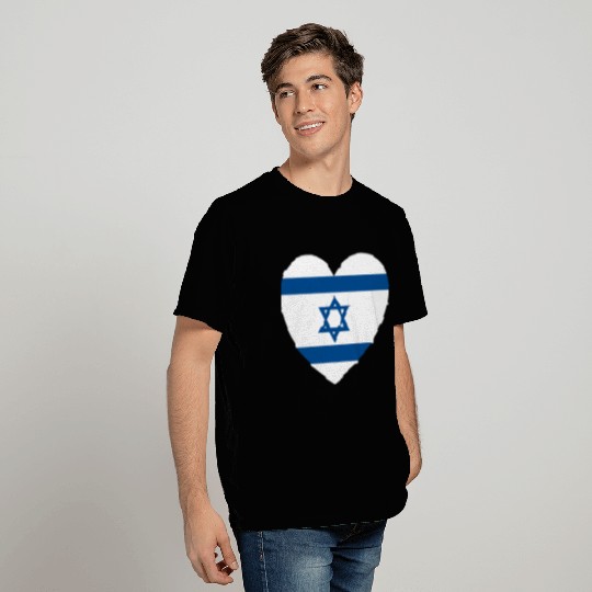 Israel Heart T Shirts