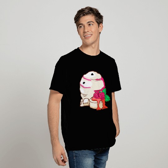 Panna cotta Raspberry Ice cream T Shirts