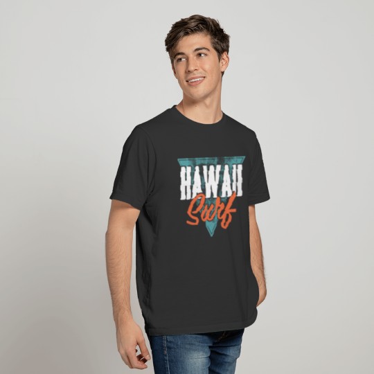 Hawaii Surf Boarding Cool Gift T-shirt