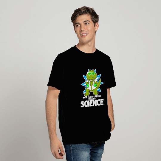 Funny Science Laboratory Chemistry Crocodile Gift T Shirts