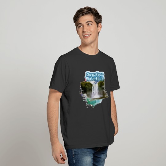 skogafoss 4 j T-shirt