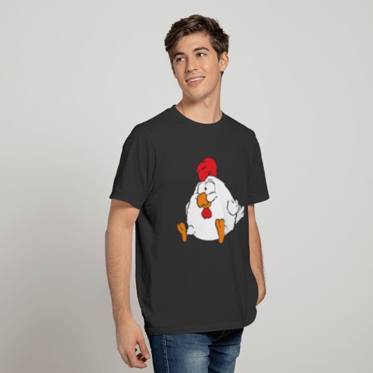 funny chicken T-shirt