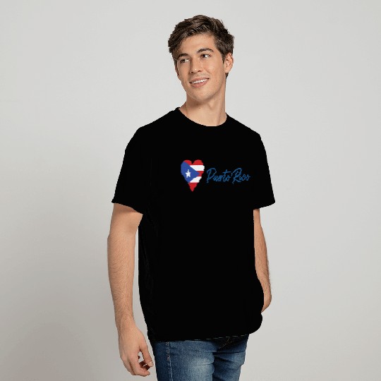 heart Puerto Rico T Shirts
