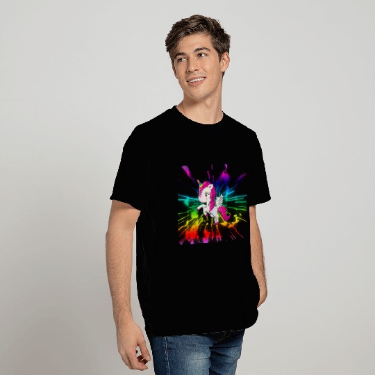 Explosive Unicorn / rainbow T Shirts
