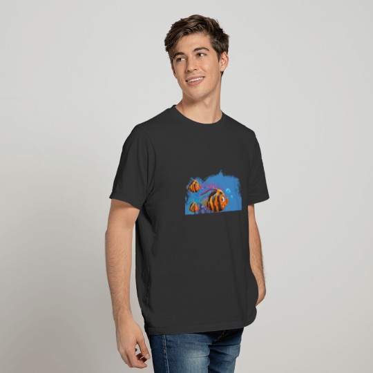Fish Race in the Ocean T-shirt