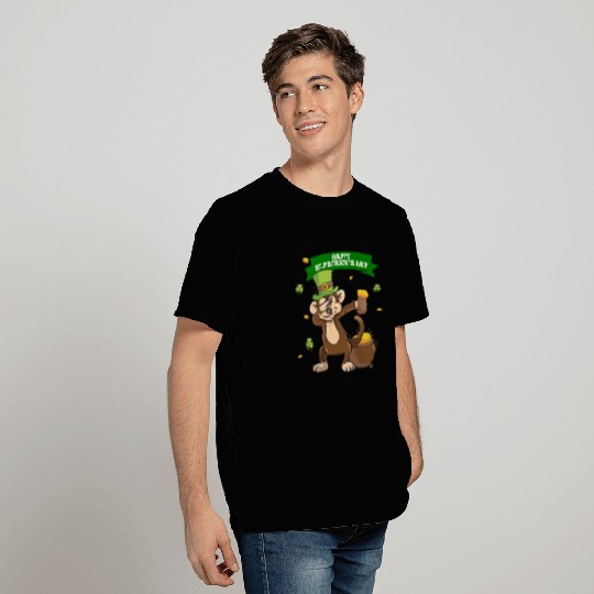 Funny Monkey St Patricks day design - perfect for T Shirts