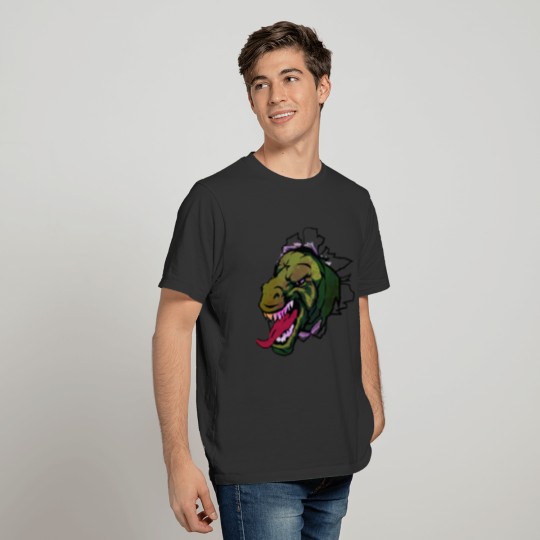 Abstract Tyrannosaurus Rex T-Rex Design T Shirts