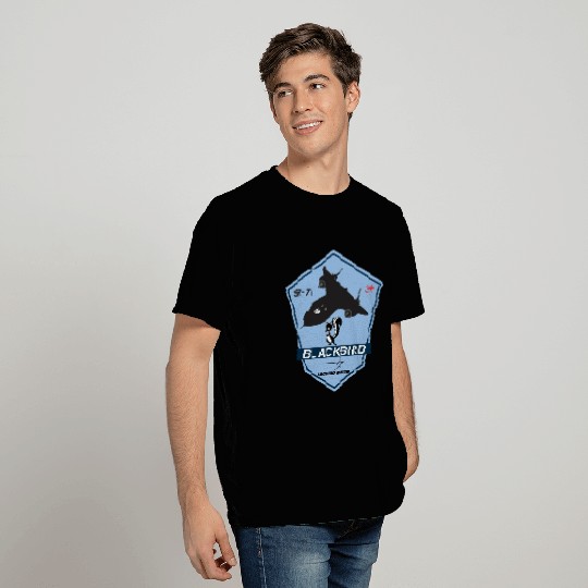 SR 71 2 Blue T Shirts