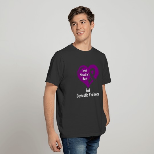 Domestic Violence Love Shouldn't Hurt T-shirt