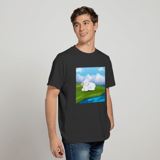 The LORD is my shepherd, I shall not be in want. T-shirt