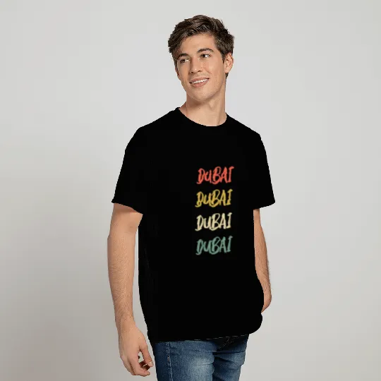 Dubai souvenir retro T Shirts