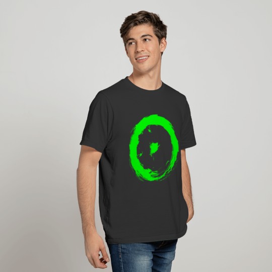 Astronomical symbols sun green T Shirts