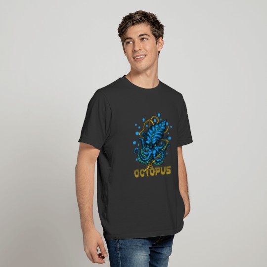 Octopus Spear - Kraken Hook Squid Tentacles Gift T-shirt