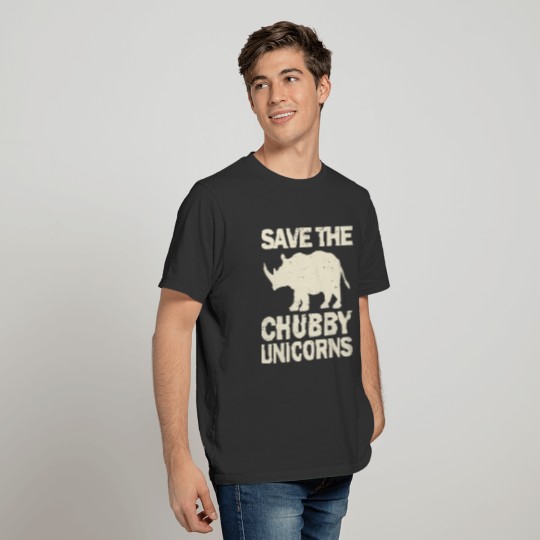 Save The Chubby Unicorn T-Shirt T-shirt
