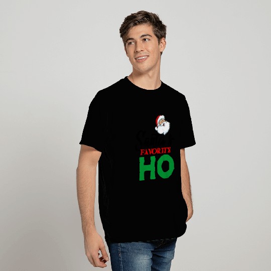 Santas Favorite Ho Ho Ho funny Christmas gift for T Shirts