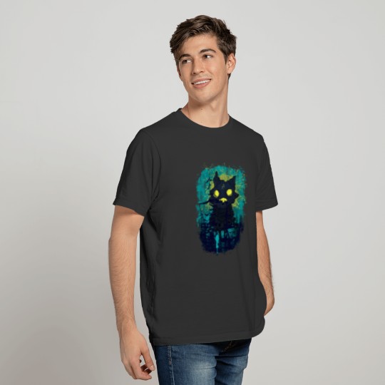 Forest Monster and Little Girl T Shirts