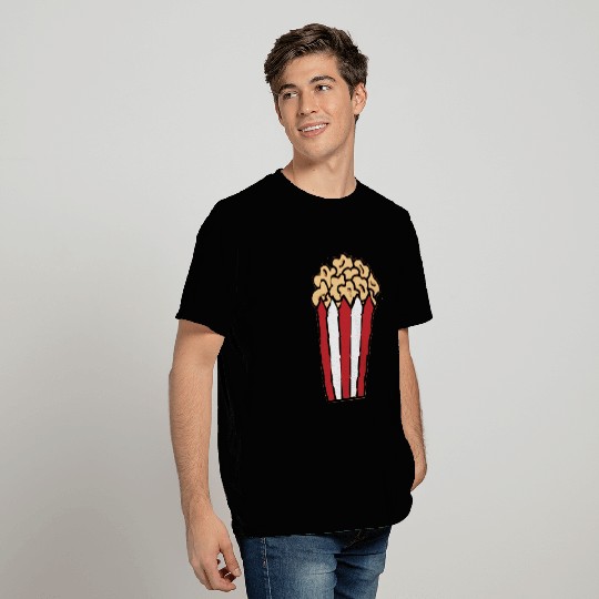 Popcorn Vintage Retro Funny T Shirts
