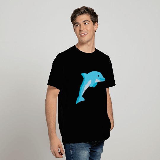 dolphin illustration T Shirts
