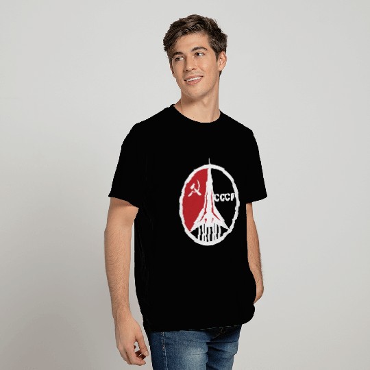 USSR Sputnik Soviet missile T Shirts