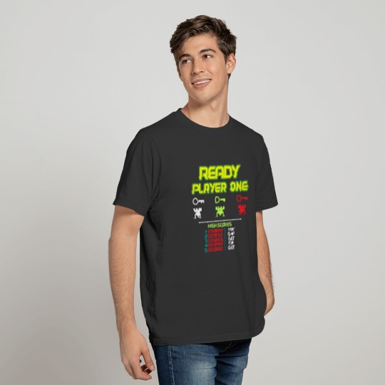 Ready Player One Gamer Kids Cool Funny Gift Ideas T-shirt