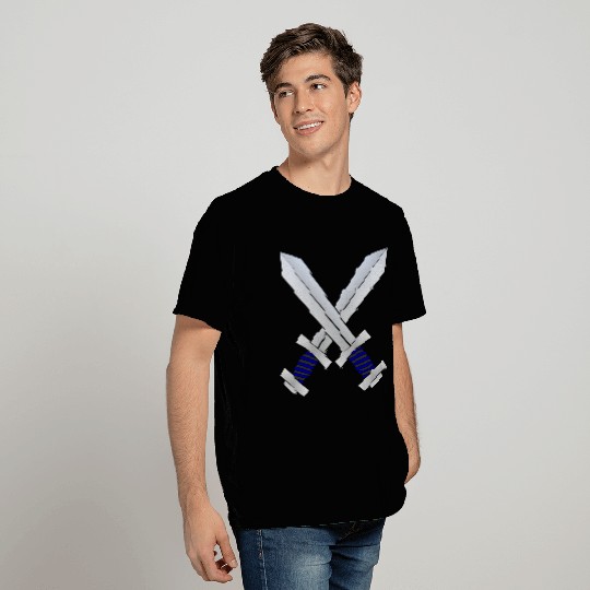 Creative Dual/Double Bladed Swords T Shirts