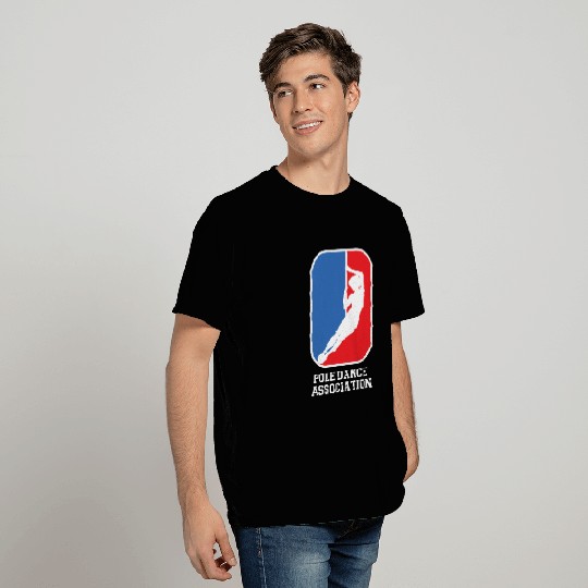 Major League Pole Dance Association Blue Red Logo T Shirts