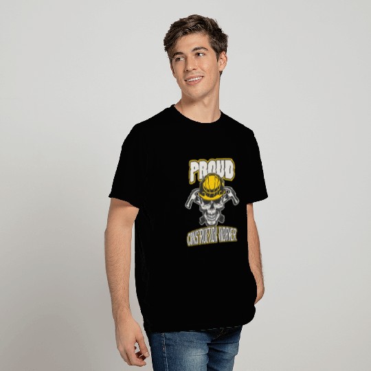 Proud Construction Worker T Shirts