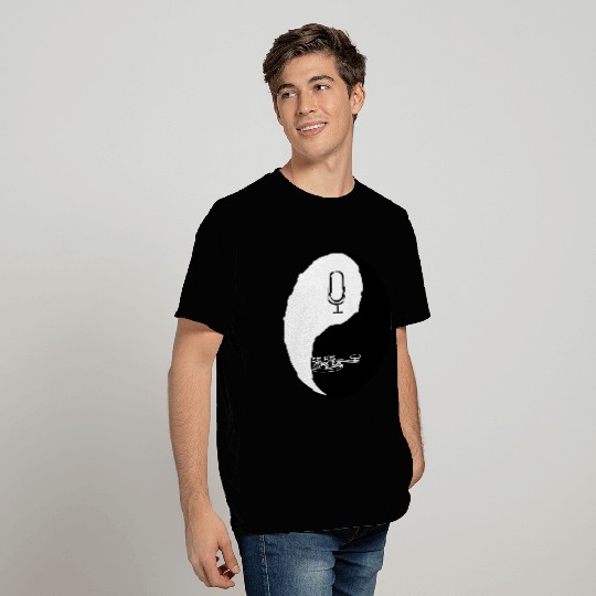 YING YANG CW KEY AND MIC T Shirts