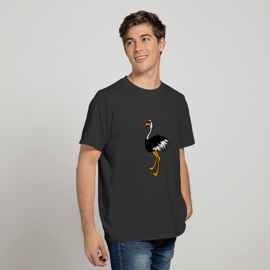 Ostrich bird T-shirt