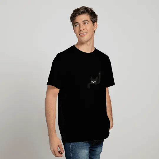 T Shirts cat pocket makes a finger gift idea