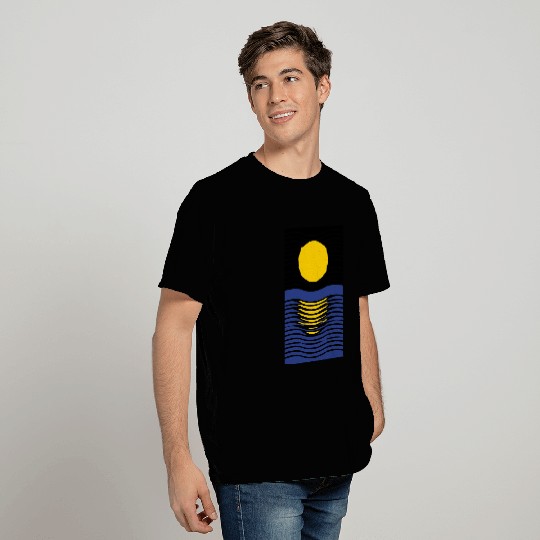 Full moon night T Shirts