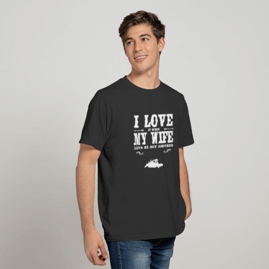 Snowplow I Love My Wife - Funny Snowplow Lover Pre T-shirt
