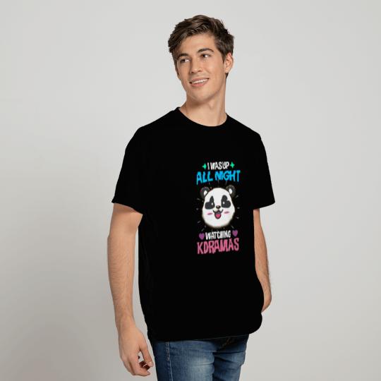 Panda Korean Drama Movie lover T Shirts