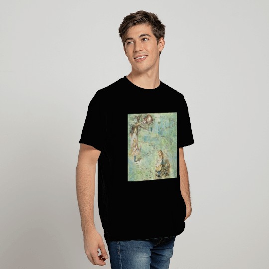 Alice Adventures Underground Chesire Wonderland T Shirts