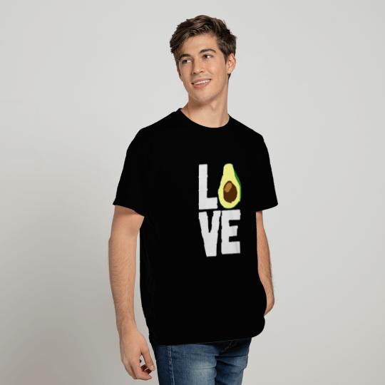 Avocado Love | Vegan Vegetarian Guacamole Mexican T Shirts