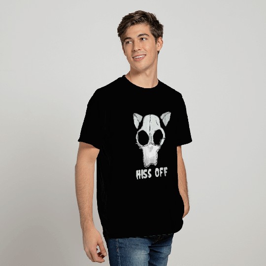Hiss Off Funny Quarantine Halloween Skeleton T Shirts