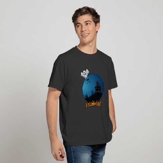 Halloween Haunted House Ghost T-shirt