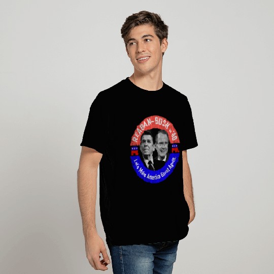 Reagan Bush '80 MAGA T Shirts