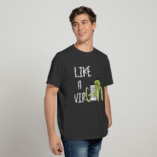 Gin whisky alcohol drink motive gift T-shirt