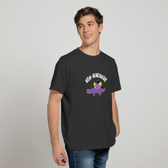 Non-Binosaur. Non-Binary, Funny Cute for LGBTQ+ T-shirt