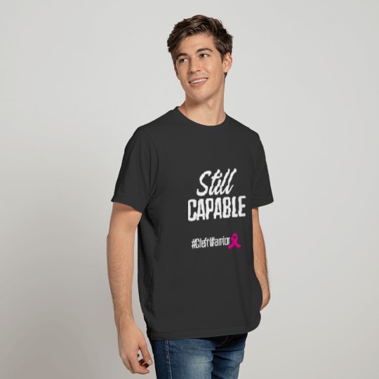 Cleft Palate Lip Capable Cleft Strong Awareness T-shirt