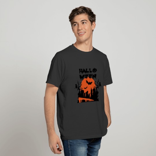 Halloween costume gift idea, happy Halloween party T-shirt