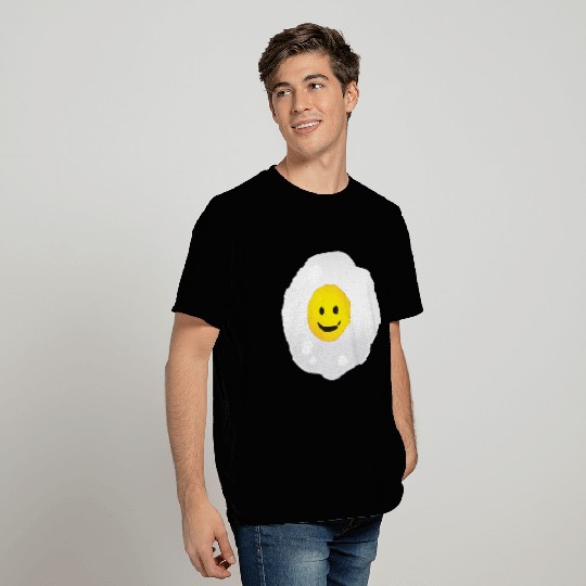 Smiley Face Fried Egg T Shirts