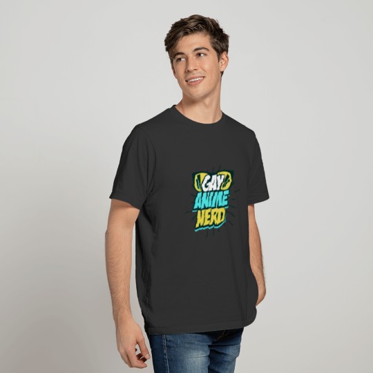 Gay Anime Nerd T-shirt