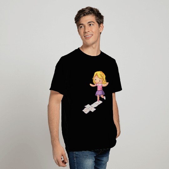 Playground Girl Hop Scotch T Shirts