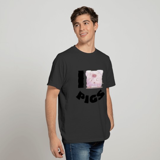 I LOVE PIGS T-shirt